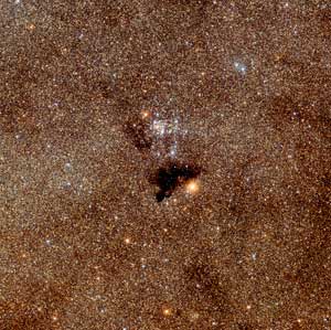 NGC 6520 Mancha de Tinta. Sagitario