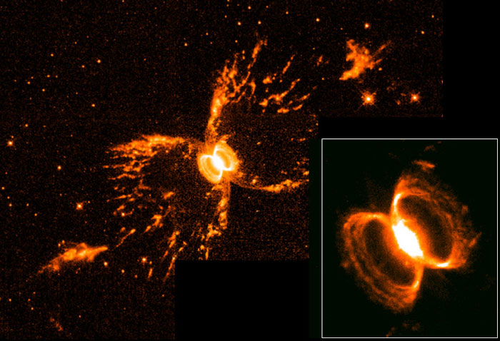 Cangrejo-austral-He2-104 Crab nebula Taurus A. M 1 - NGC 1952
