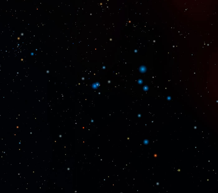 Omicron Velorun Cluster IC 2391 