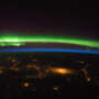 Auroras Boreales desde la Estación Espacial